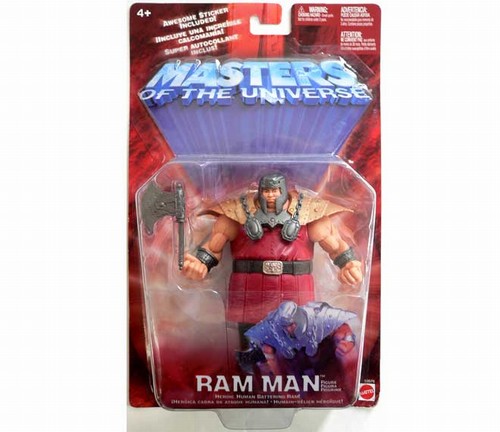 MASTER OF THE UNIVERSE - Ram- Man Heroic Human Battering Ram - Click Image to Close